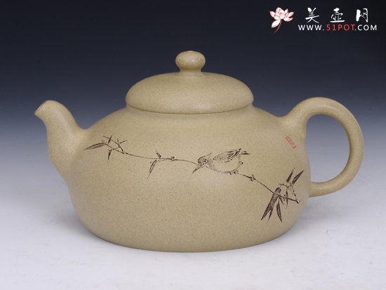 紫砂壶图片：秋韵 - 宜兴紫砂壶网