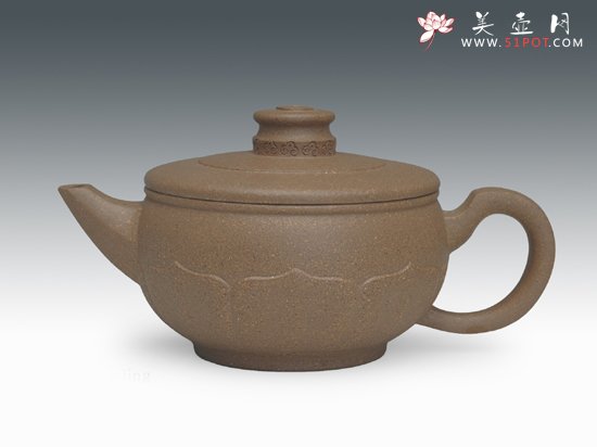 紫砂壶图片：小碗菱 - 宜兴紫砂壶网