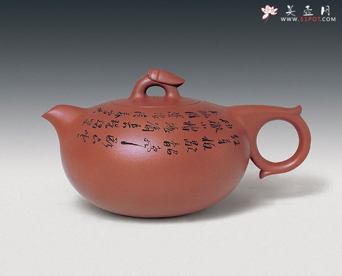 紫砂壶图片：汲泉壶 - 宜兴紫砂壶网