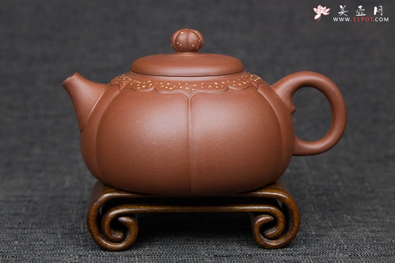 紫砂壶图片：珠蕾壶 - 宜兴紫砂壶网