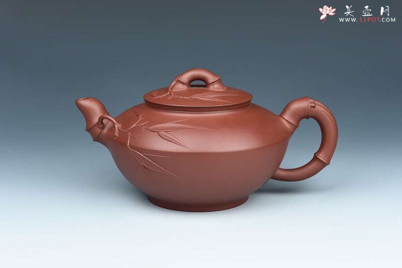 紫砂壶图片：汉竹壶 - 宜兴紫砂壶网