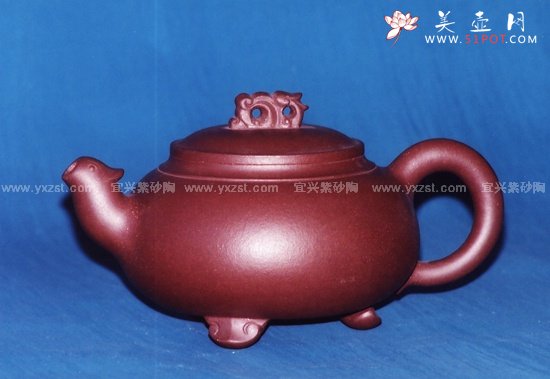 紫砂壶图片：渊龙出水 - 宜兴紫砂壶网