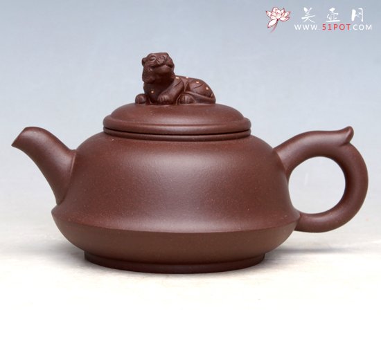 紫砂壶图片：虎贵吉祥 - 宜兴紫砂壶网