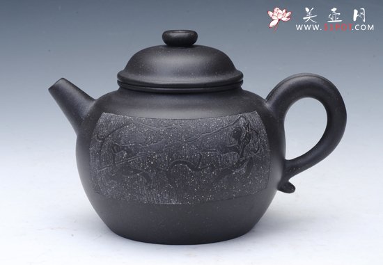 紫砂壶图片：大彬双圈 - 宜兴紫砂壶网