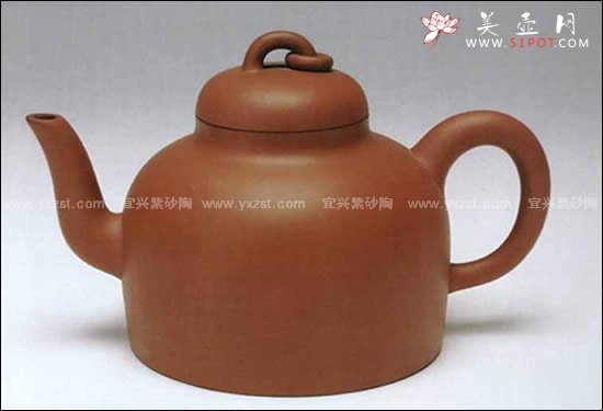 紫砂壶图片：朱泥小壶 - 宜兴紫砂壶网