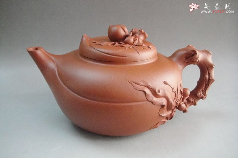 紫砂壶图片：王母桃 - 宜兴紫砂壶网