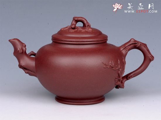 紫砂壶图片：笑樱（底槽清） - 宜兴紫砂壶网