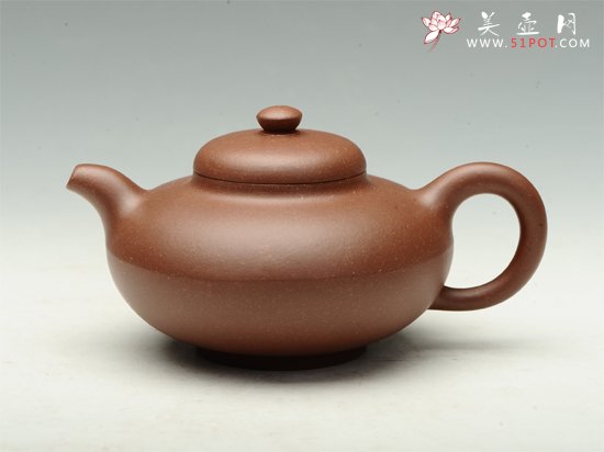 紫砂壶图片：老泥合欢壶 - 宜兴紫砂壶网