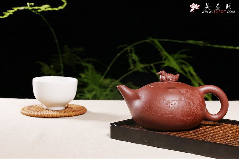 紫砂壶图片：伉俪壶 - 宜兴紫砂壶网