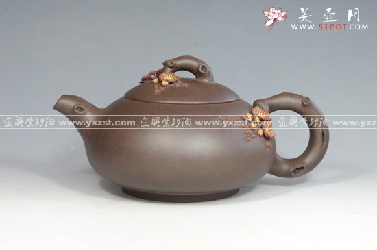 紫砂壶图片：暗香 - 宜兴紫砂壶网