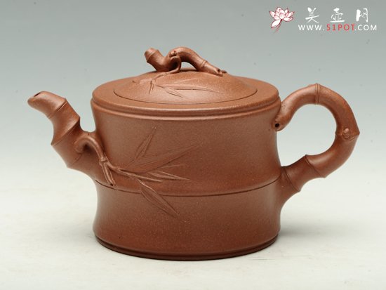 紫砂壶图片：竹段 - 宜兴紫砂壶网