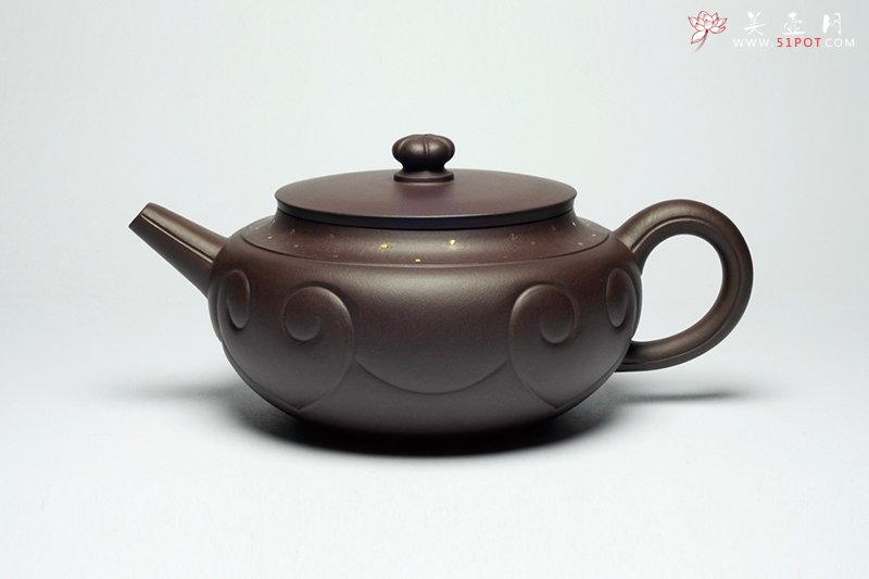 紫砂壶图片：云肩如意 - 宜兴紫砂壶网