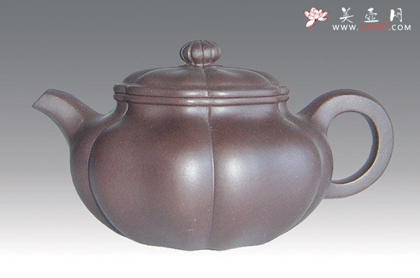 紫砂壶图片：葵仿鼓002 - 宜兴紫砂壶网