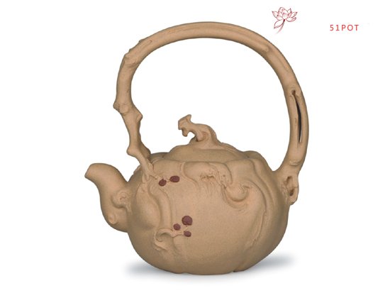 紫砂壶图片：大漠疏影 - 宜兴紫砂壶网