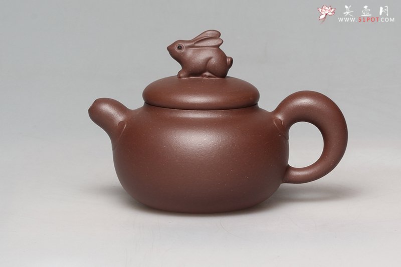 紫砂壶图片：如意兔 - 宜兴紫砂壶网
