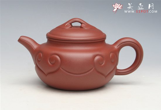 紫砂壶图片：仿古如意 - 宜兴紫砂壶网