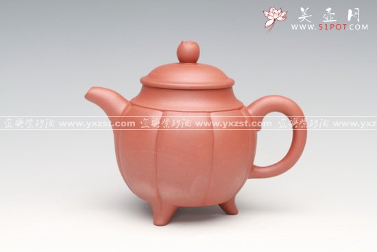 紫砂壶图片：三足乳鼎 - 宜兴紫砂壶网