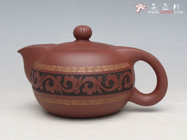 紫砂壶图片：富贵西施 - 宜兴紫砂壶网