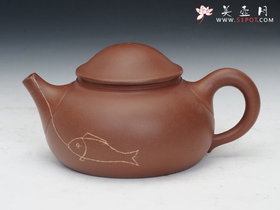 紫砂壶图片：渔翁得利 - 宜兴紫砂壶网