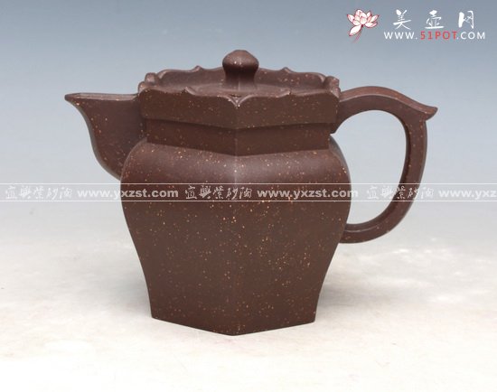 紫砂壶图片：僧帽 - 宜兴紫砂壶网