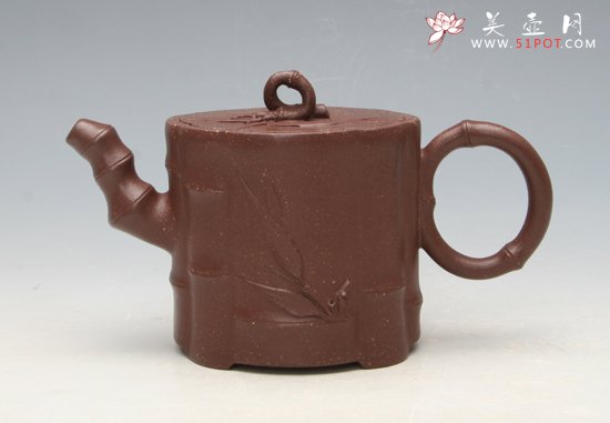 紫砂壶图片：根竹 - 宜兴紫砂壶网