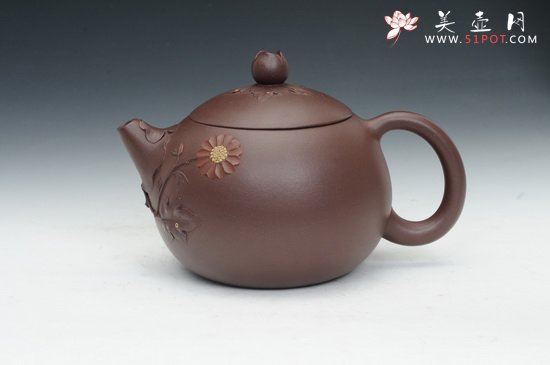紫砂壶图片：田野情趣 - 宜兴紫砂壶网