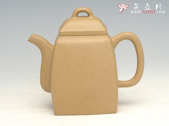 紫砂壶图片：汉方  黄龙山原矿... - 宜兴紫砂壶网