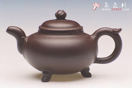 紫砂壶图片：步步如意2 - 宜兴紫砂壶网