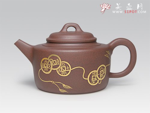 紫砂壶图片：佛度壶 - 宜兴紫砂壶网