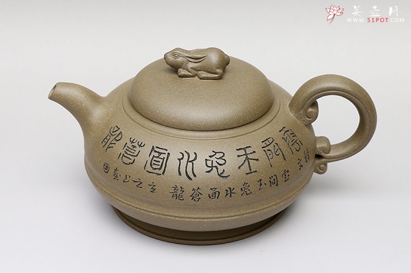 紫砂壶图片：玉兔 - 宜兴紫砂壶网