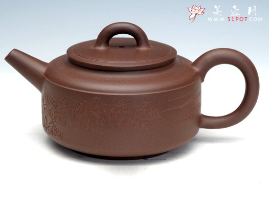 紫砂壶图片：古风  泥料：  原矿紫砂泥 - 宜兴紫砂壶网