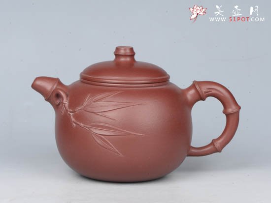 紫砂壶图片：竹韵 - 宜兴紫砂壶网