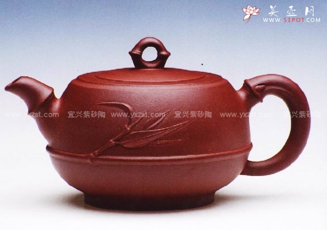 紫砂壶图片：静竹壶 - 宜兴紫砂壶网