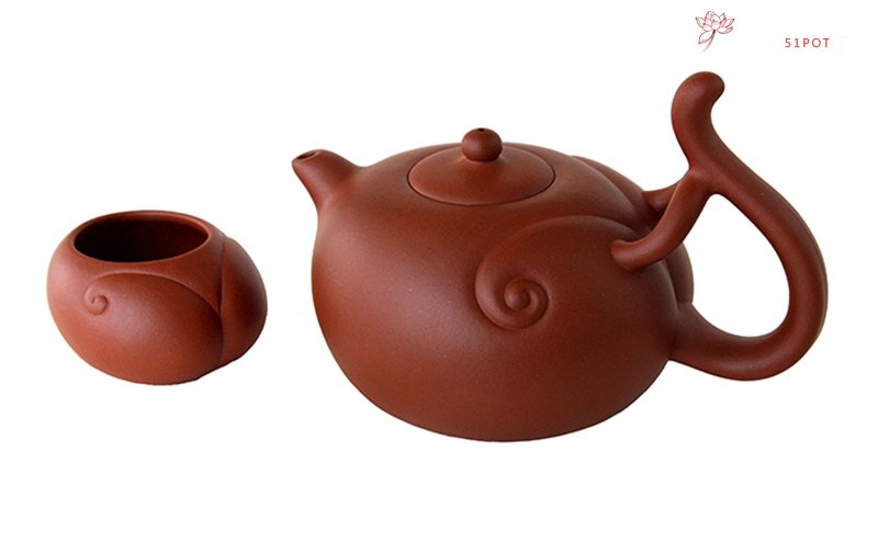 紫砂壶图片：欢喜心 - 宜兴紫砂壶网