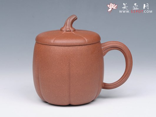 紫砂壶图片：南瓜杯 - 宜兴紫砂壶网