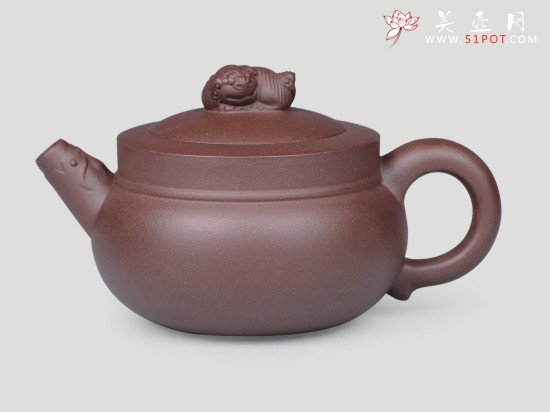 紫砂壶图片：狮行天下 - 宜兴紫砂壶网