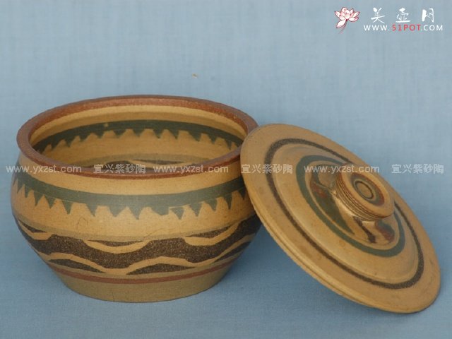 紫砂壶图片：绞泥罐 - 宜兴紫砂壶网