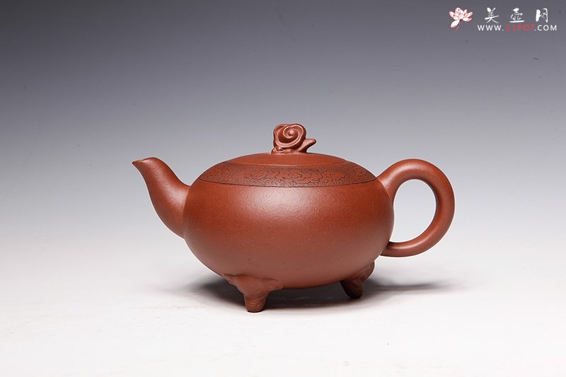 紫砂壶图片：祥云壶 - 宜兴紫砂壶网