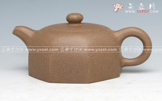 紫砂壶图片：如意井栏 - 宜兴紫砂壶网