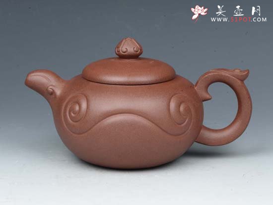 紫砂壶图片：祥云如意 - 宜兴紫砂壶网