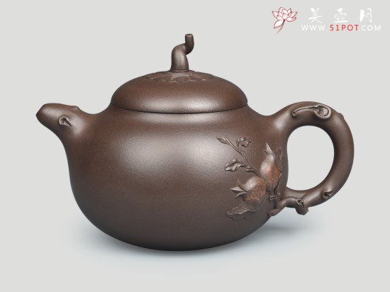 紫砂壶图片：茄段 - 宜兴紫砂壶网