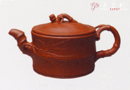 紫砂壶图片：小竹段 - 宜兴紫砂壶网