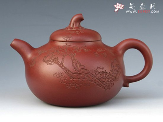 紫砂壶图片：茄段 - 宜兴紫砂壶网