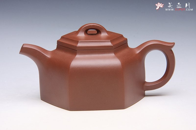 紫砂壶图片：六方井泉 - 宜兴紫砂壶网