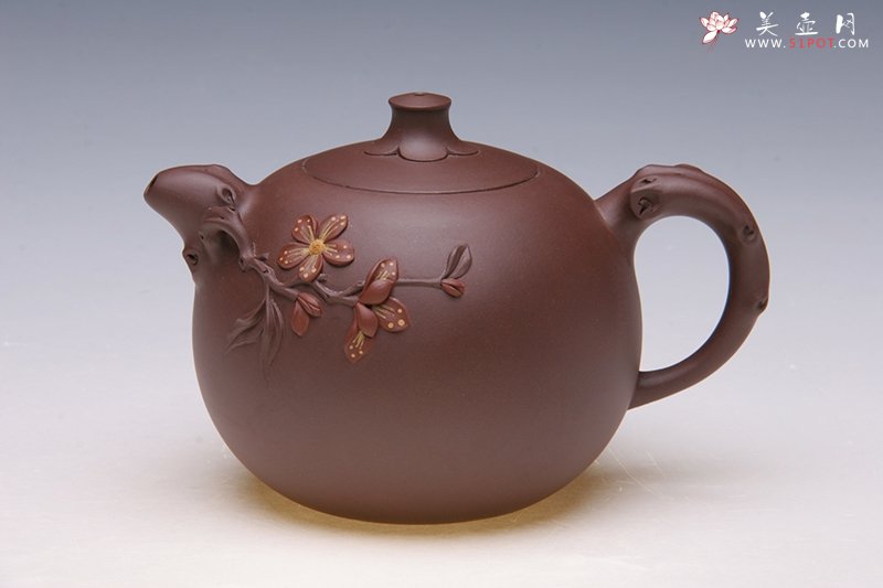 紫砂壶图片：春色 - 宜兴紫砂壶网