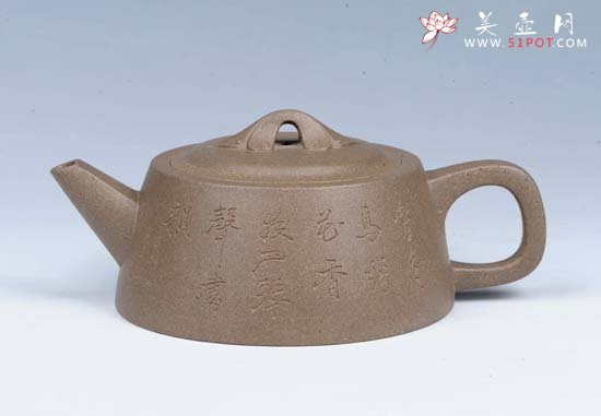 紫砂壶图片：如意井栏 - 宜兴紫砂壶网