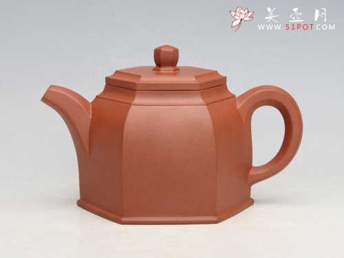 紫砂壶图片：小六方 - 宜兴紫砂壶网