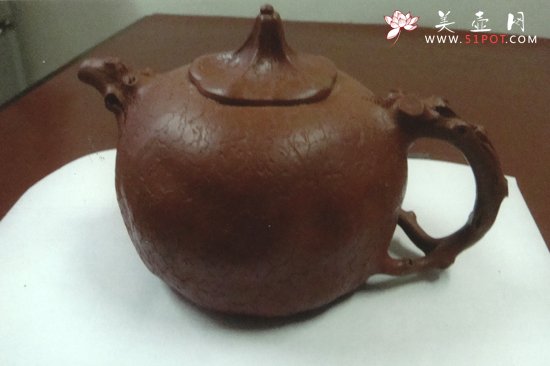 紫砂壶图片：朱泥供春 副本 - 宜兴紫砂壶网