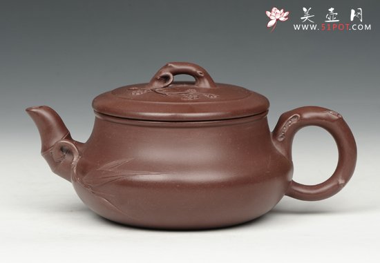 紫砂壶图片：岁寒三友 - 宜兴紫砂壶网