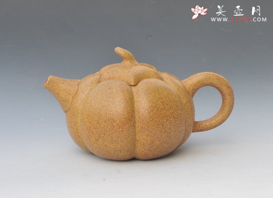 紫砂壶图片：南瓜壶 - 宜兴紫砂壶网